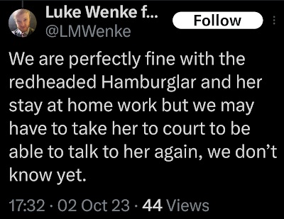luke wenke threatens to sue stalking victim katie to force her to communicate with him