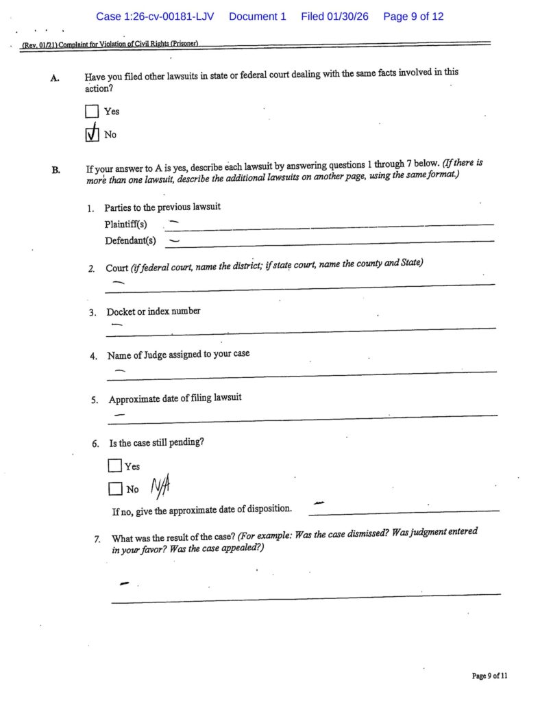 luke wenke's lawsuit complaint against stalking victim katie 2026