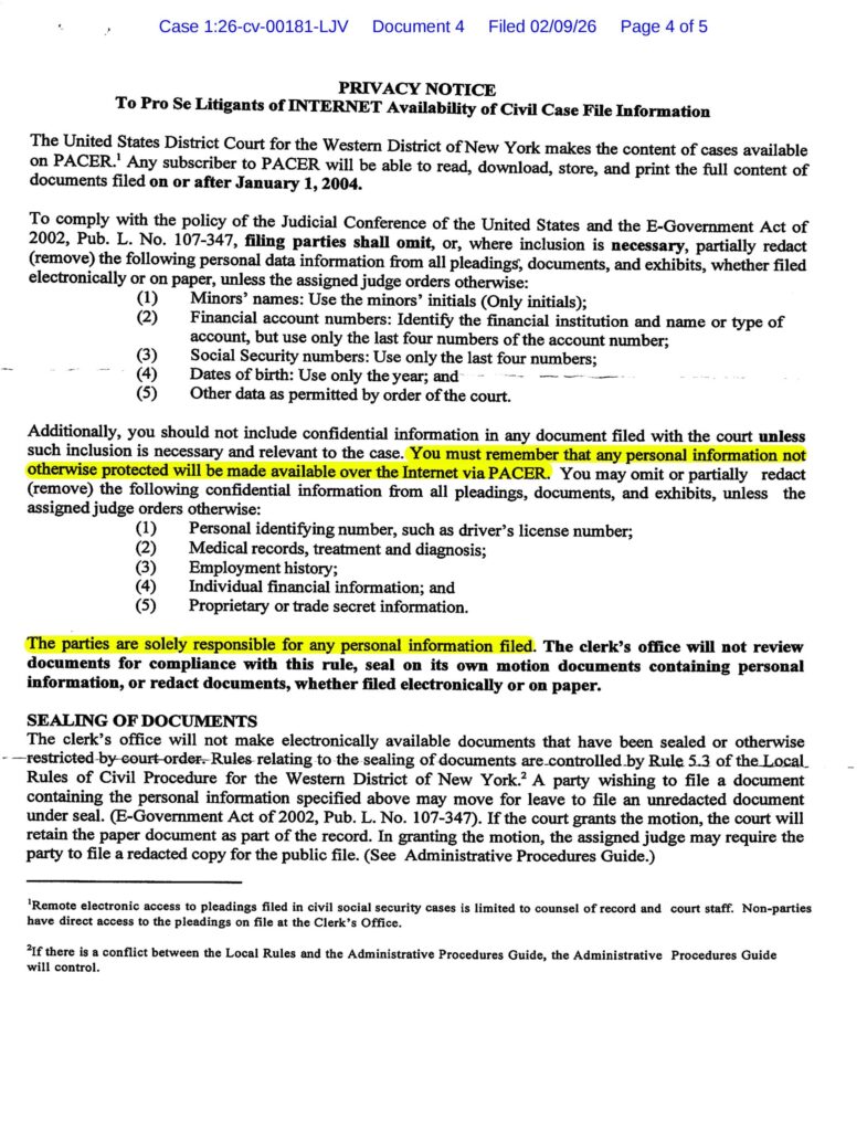 a letter from luke wenke to the court about stalking victim katie february 2026