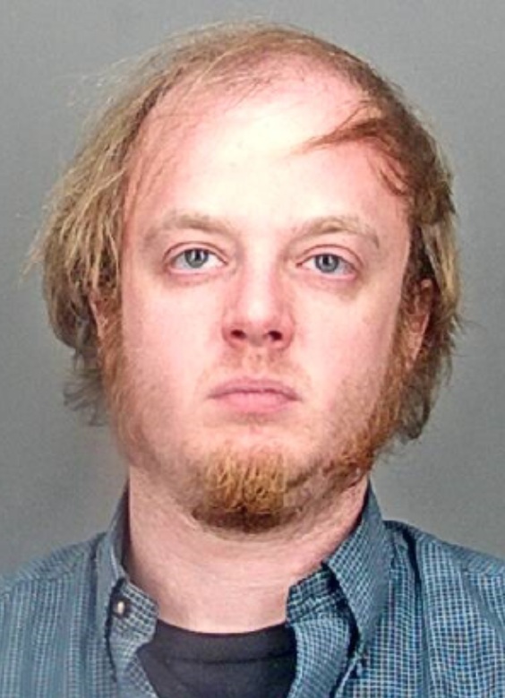 luke wenke mugshot blonde greasy white man psychopath