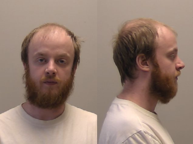 luke wenke mugshot niagara county 2025 white t-shirt balding bearded white male