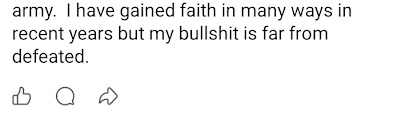 a screenshot of an october 2023 Luke Wenke Facebook post